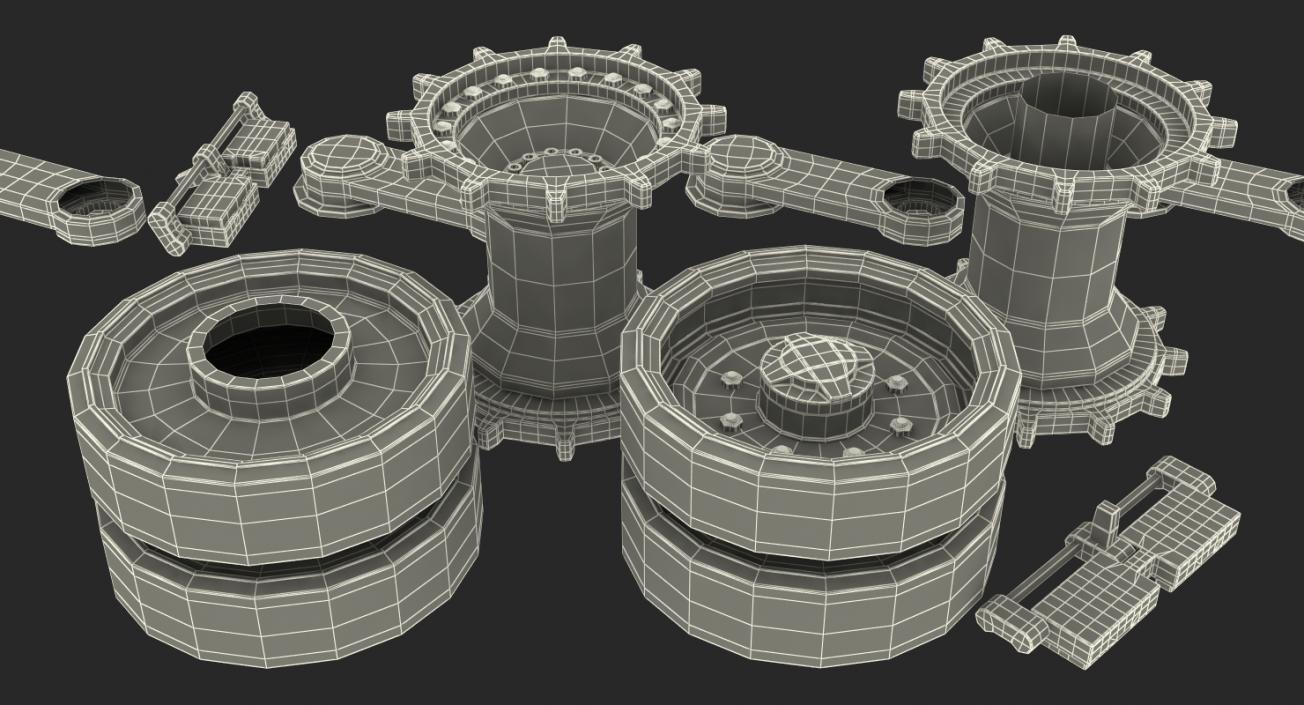 3D model Tank Tread