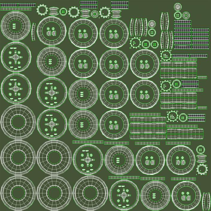 3D model Tank Tread