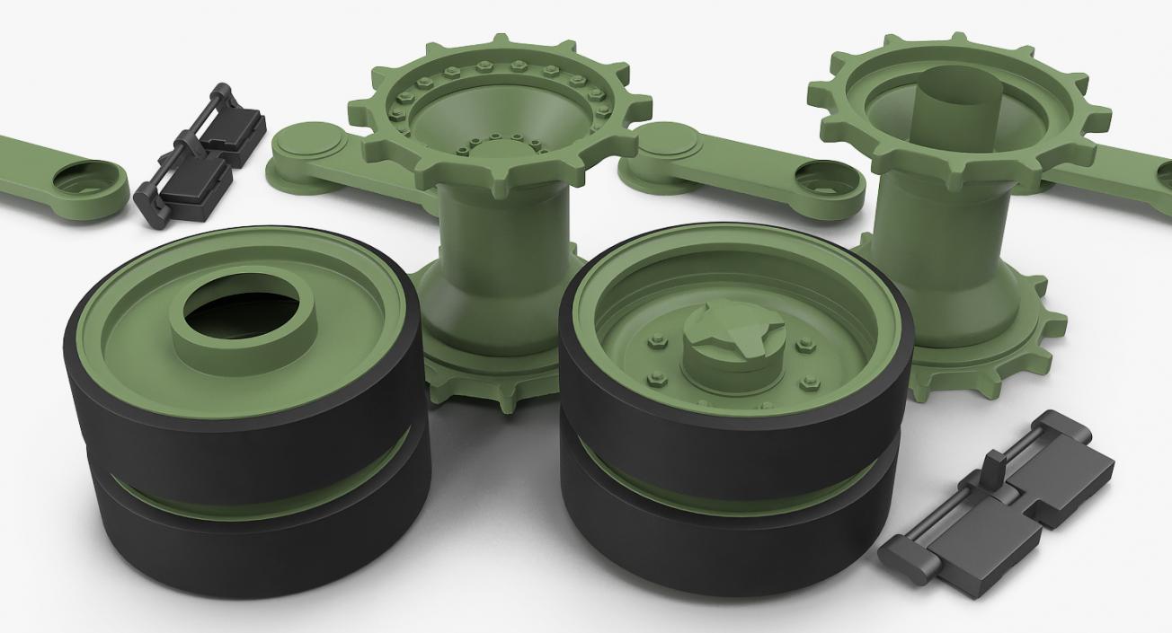 3D model Tank Tread