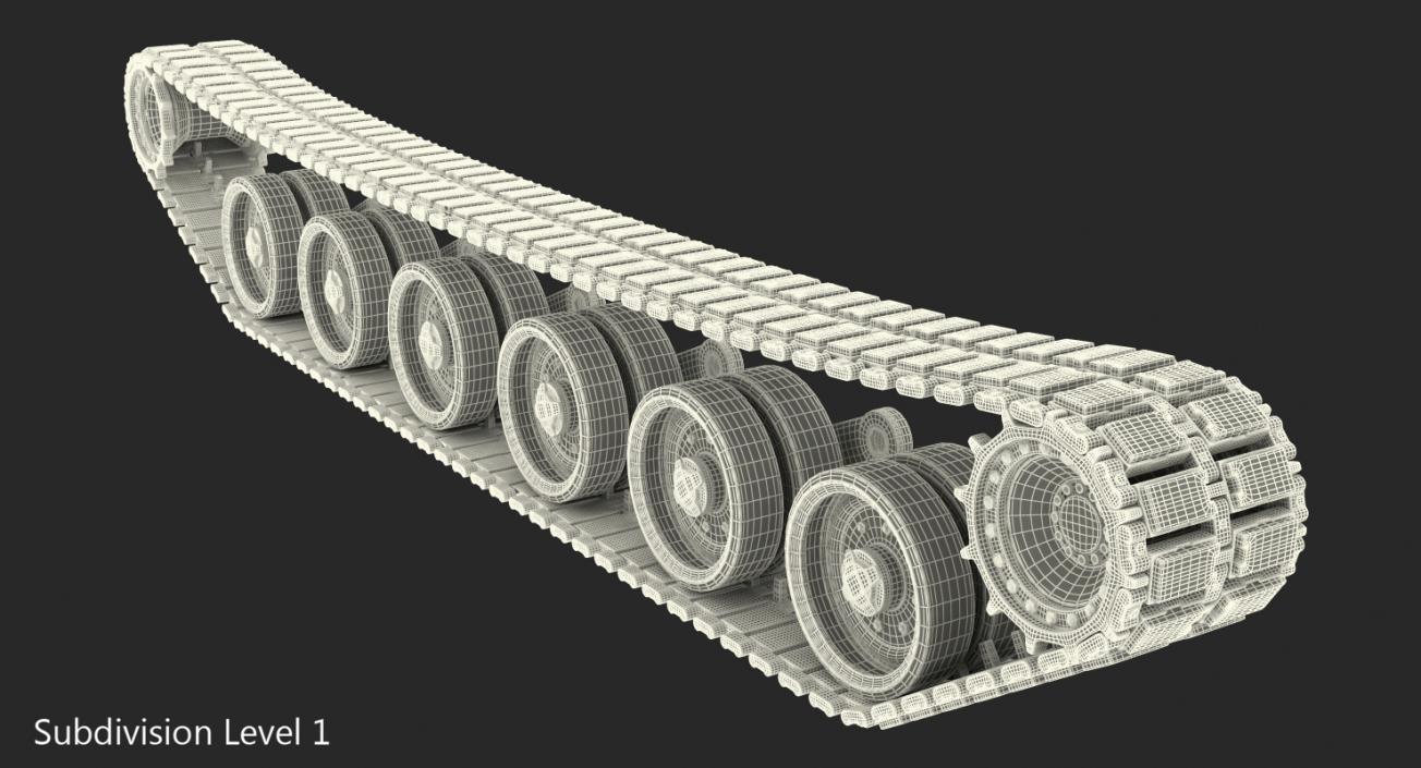 3D model Tank Tread