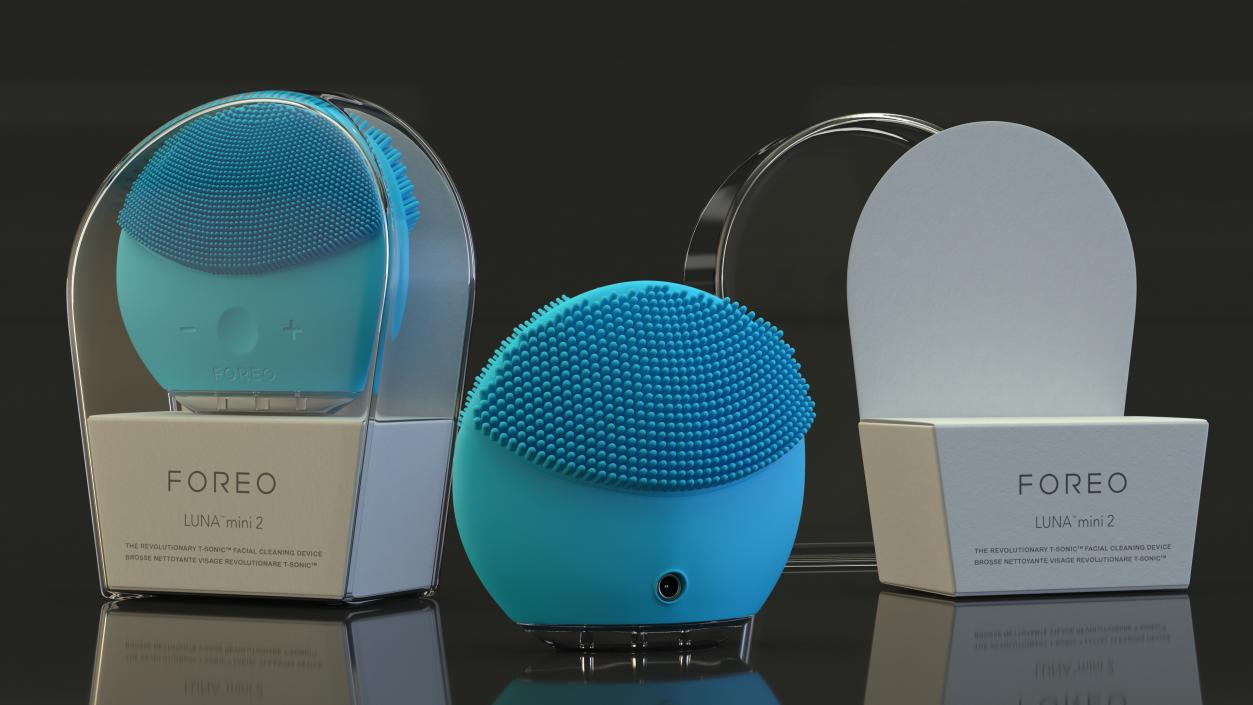 3D LUNA Blue Mini 2 Foreo Carrying Case