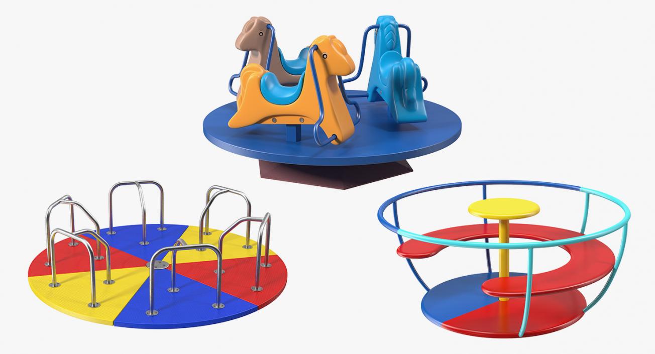 3D Merry Go Rounds Collection