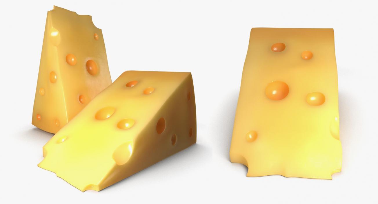 Cheese 3D Models Collection 3D