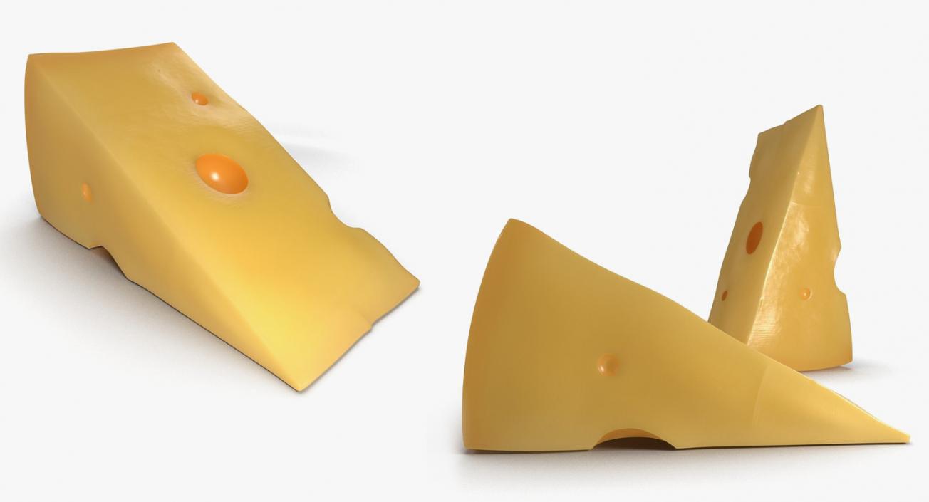 Cheese 3D Models Collection 3D