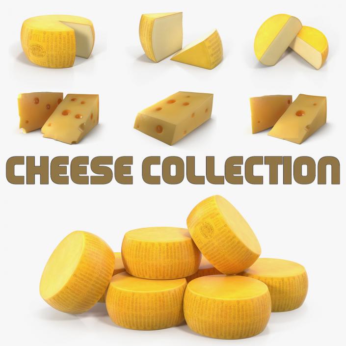 Cheese 3D Models Collection 3D