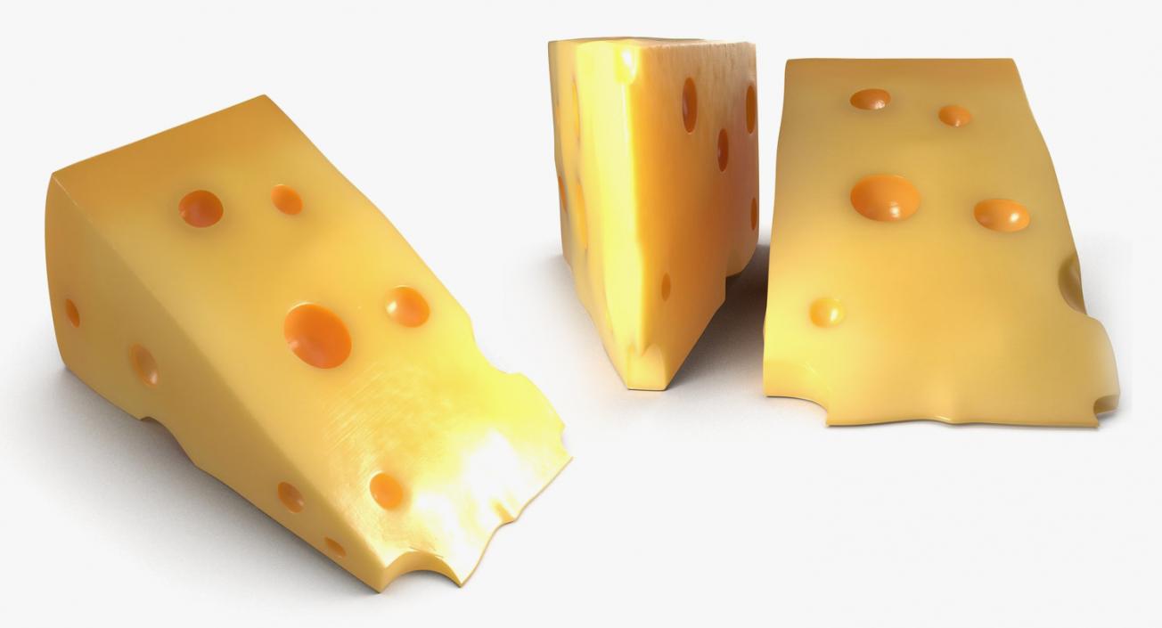 Cheese 3D Models Collection 3D