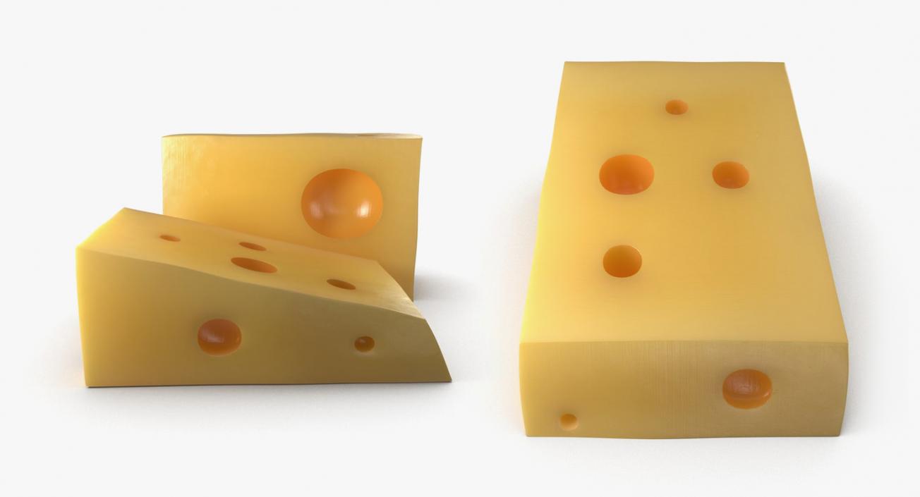 Cheese 3D Models Collection 3D