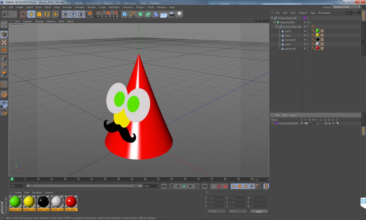 3D model Funny Party Hat