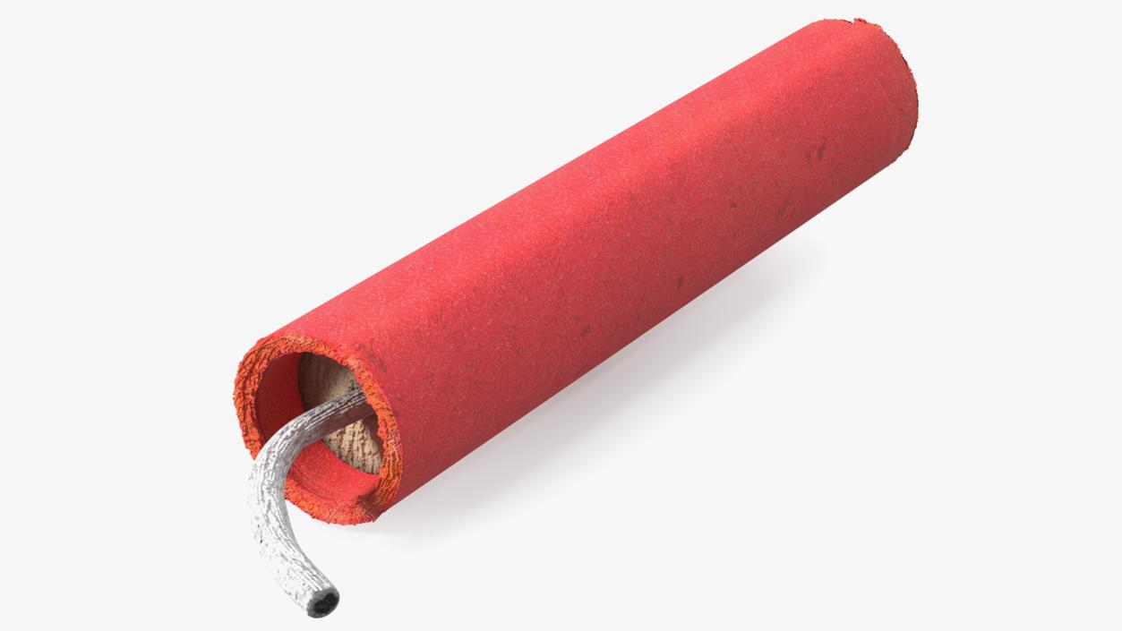 3D model Red Firecracker