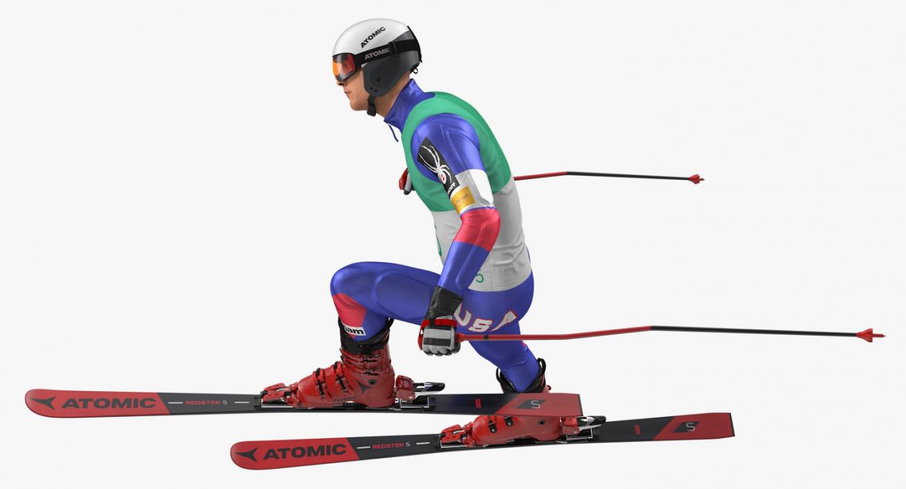 Extreme Downhill Skier 3D