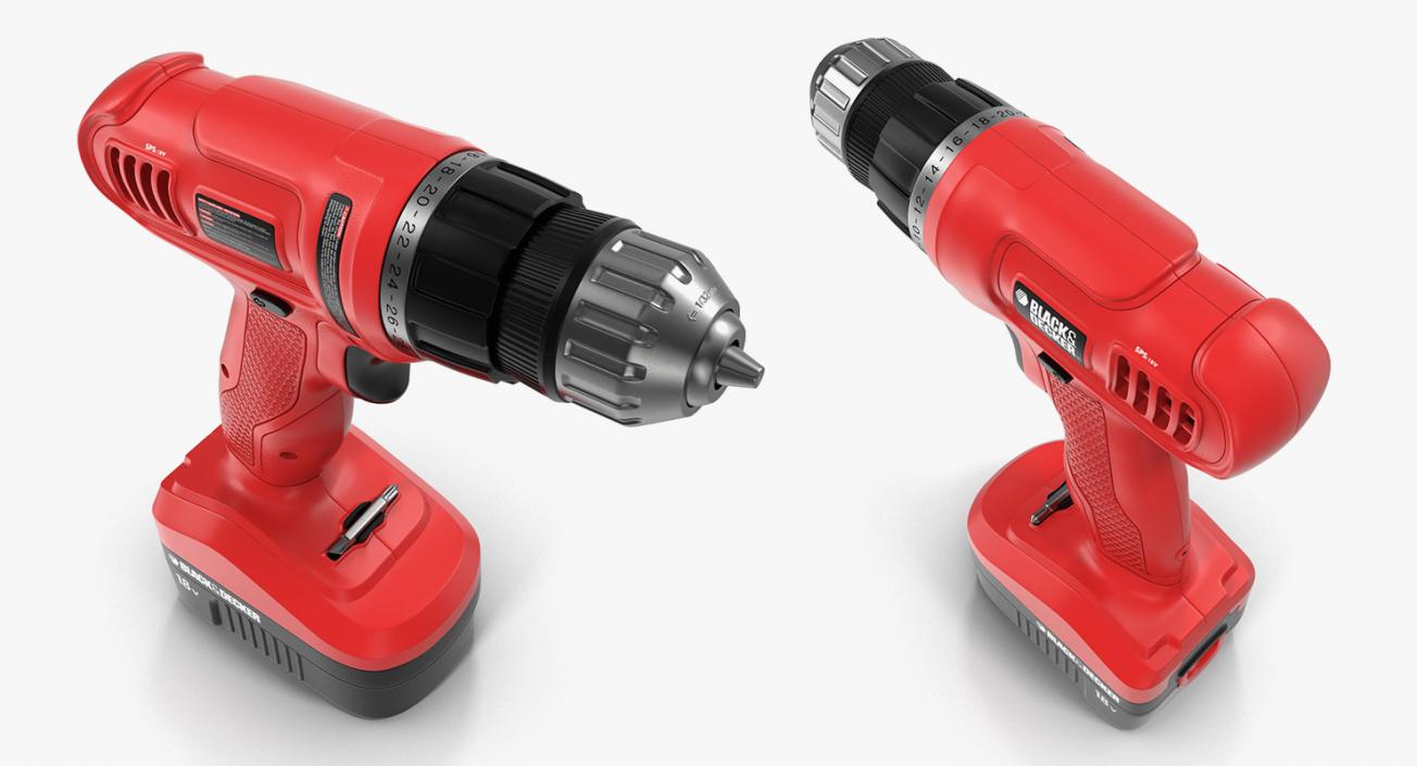 Hand Drills Collection 3 3D model