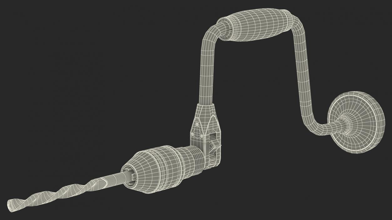 Hand Drills Collection 3 3D model