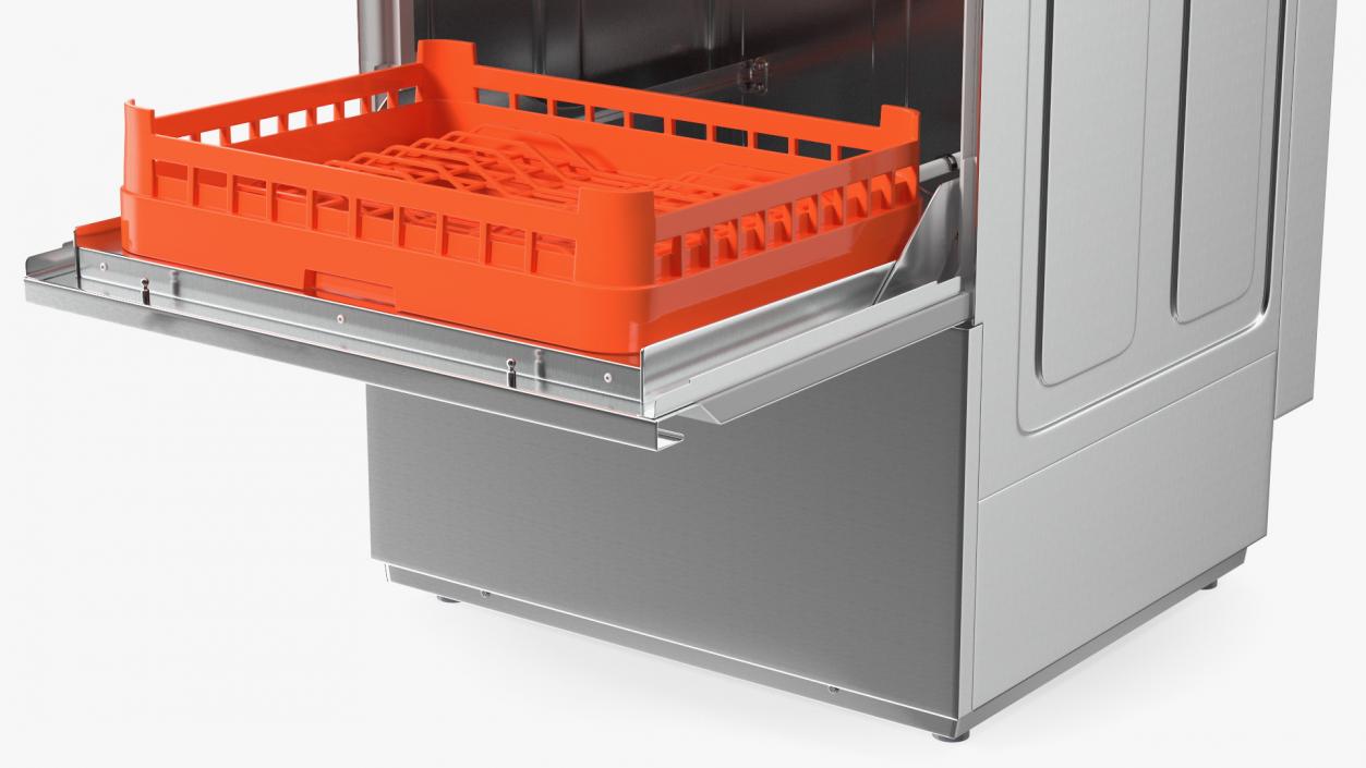 3D Commercial Dishwasher