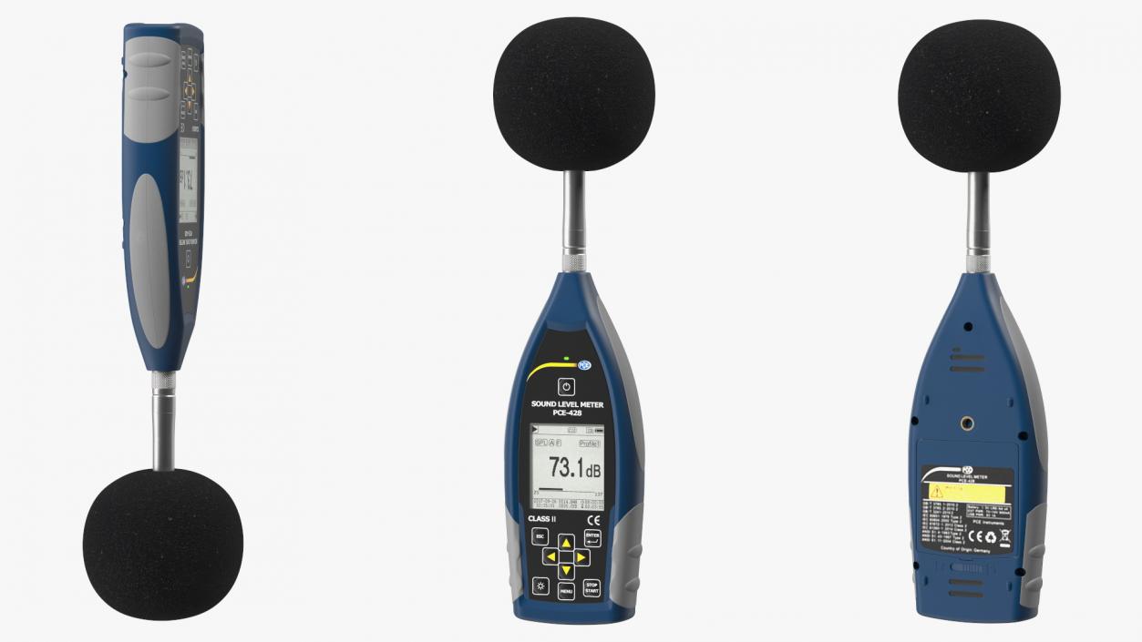 3D Handheld Sonometer SPL Meter PCE 428