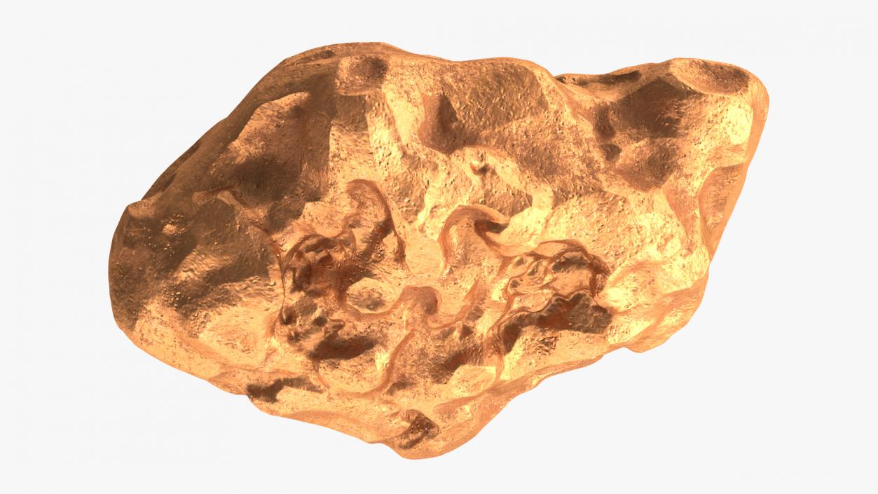 Copper Natural Mineral 3D