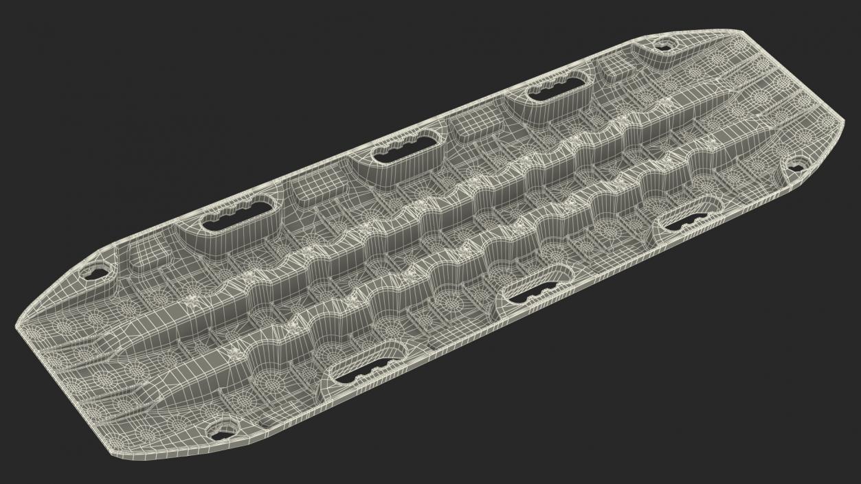 3D model Black Traction Board