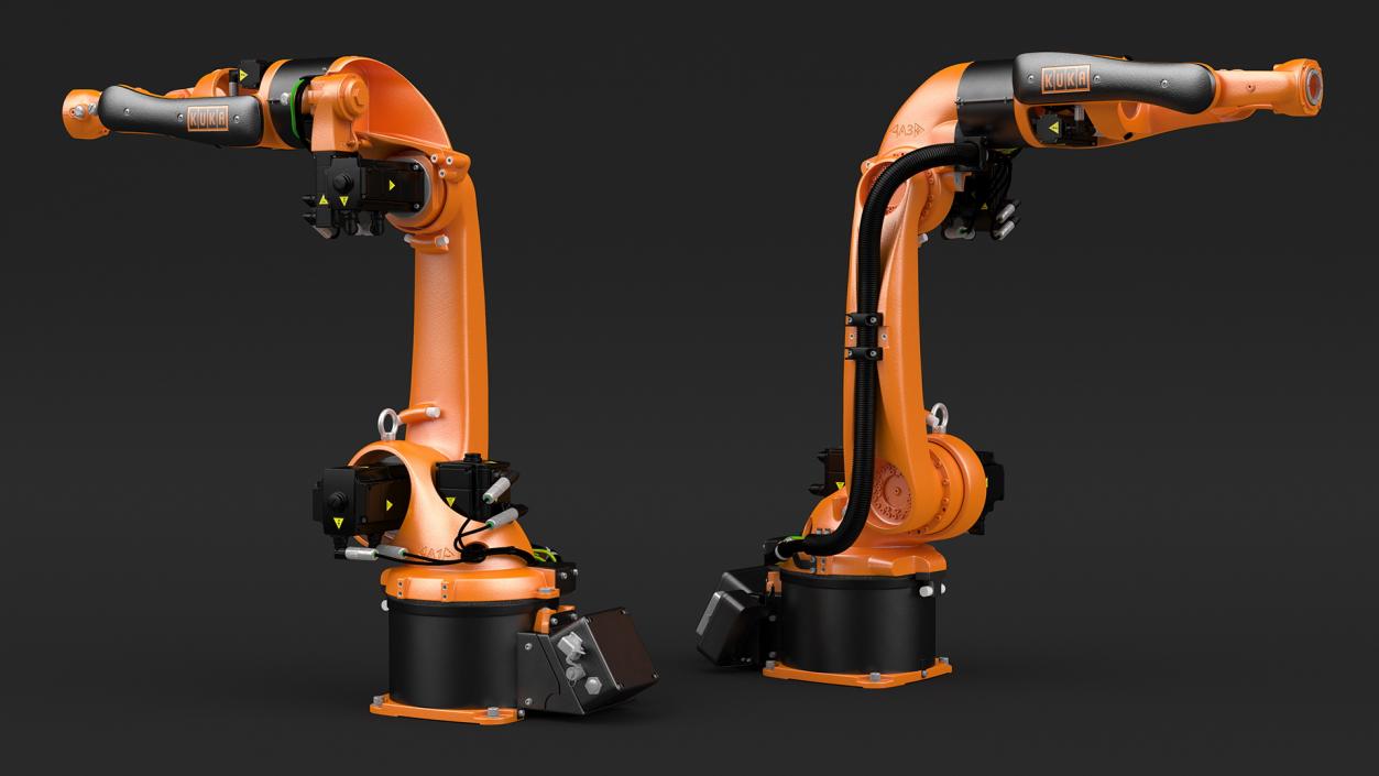 3D KUKA Industrial Robot Arm KR 5-2 Arc