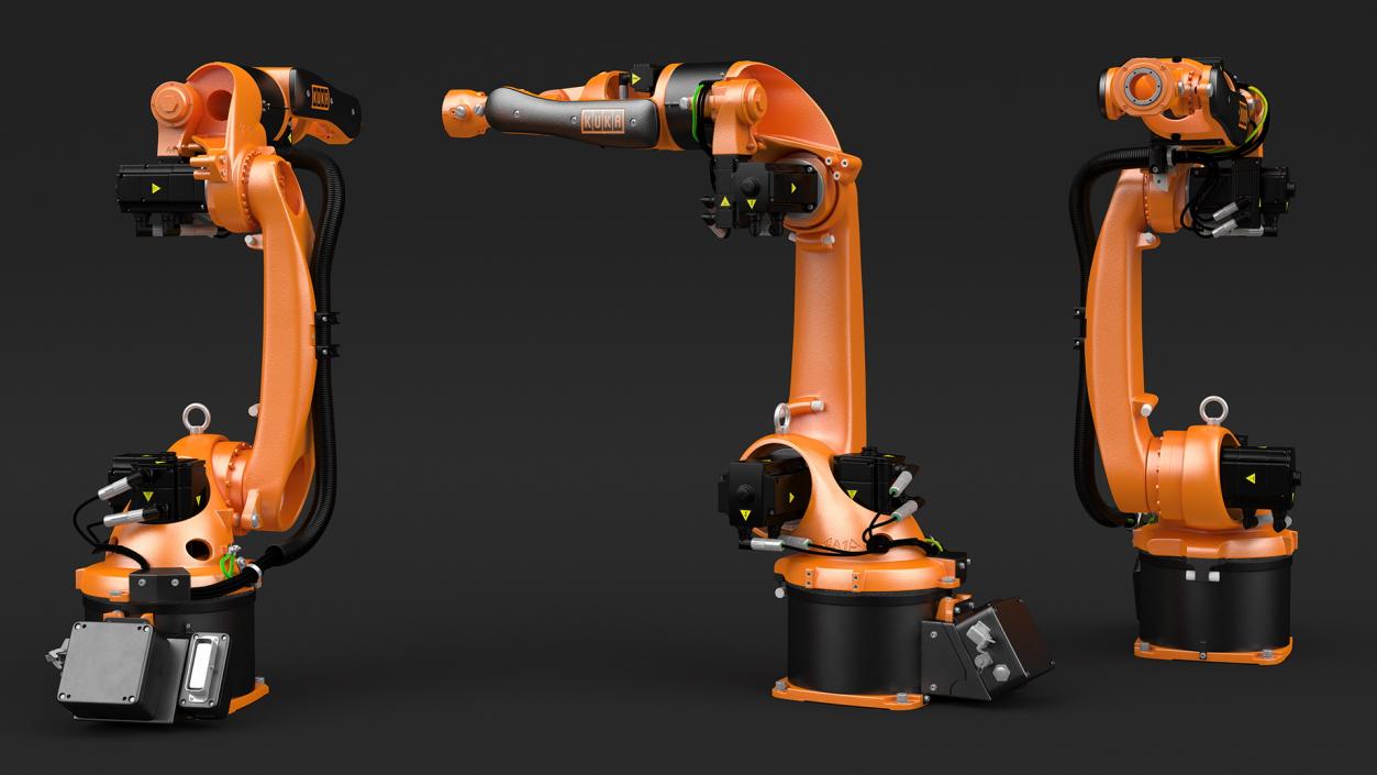 3D KUKA Industrial Robot Arm KR 5-2 Arc