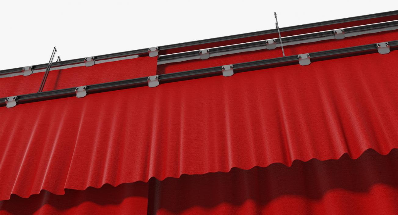 3D Stage Curtain model