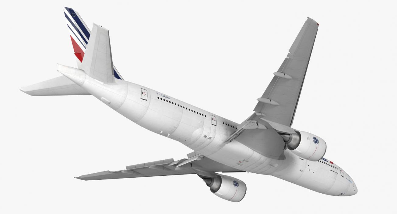 3D model Boeing 777-200 Air France