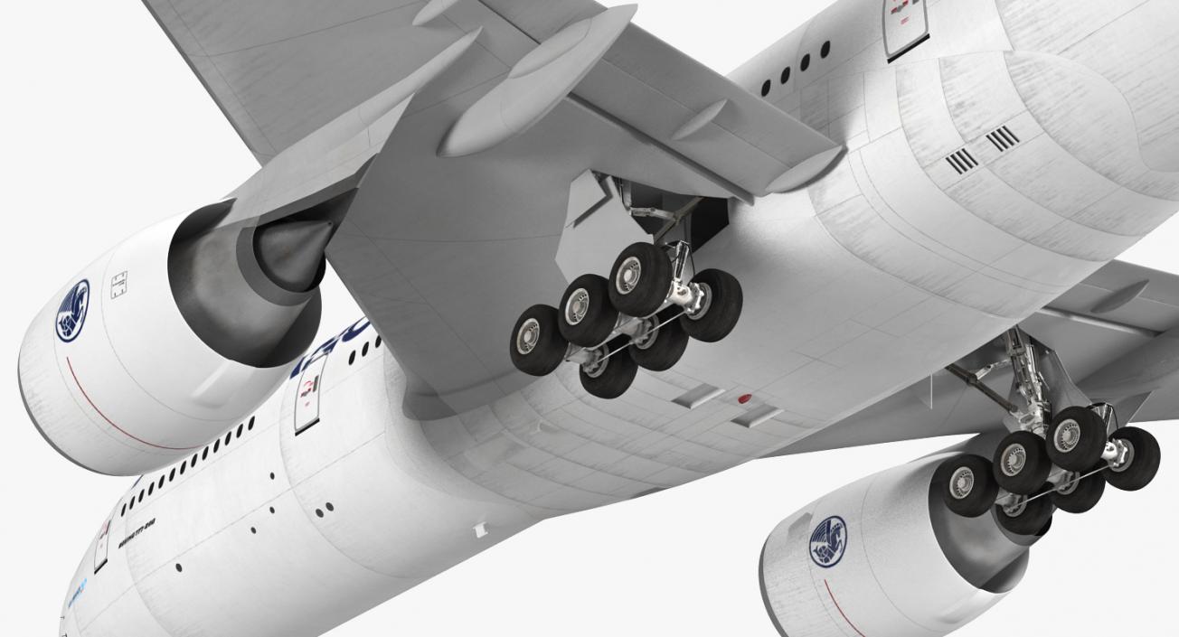 3D model Boeing 777-200 Air France