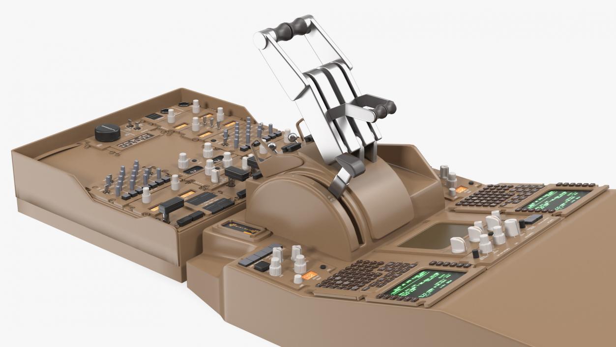 Throttle Control Panel 3D