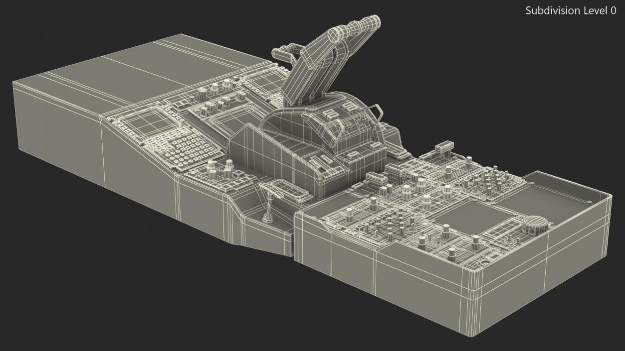 Throttle Control Panel 3D