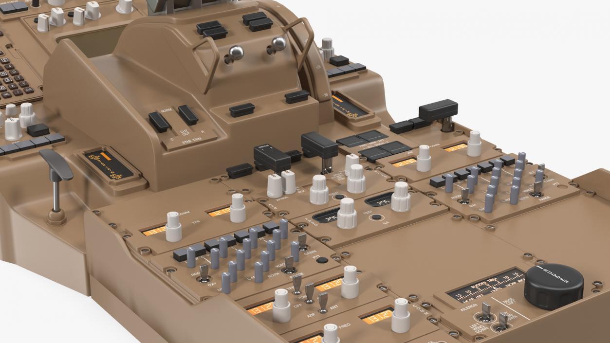 Throttle Control Panel 3D