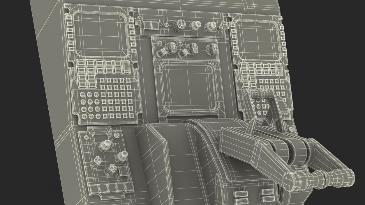 Throttle Control Panel 3D