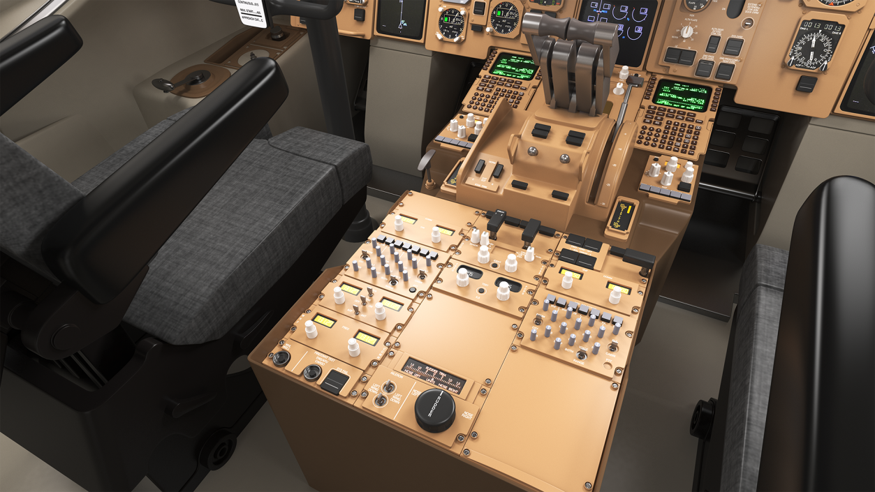 Throttle Control Panel 3D