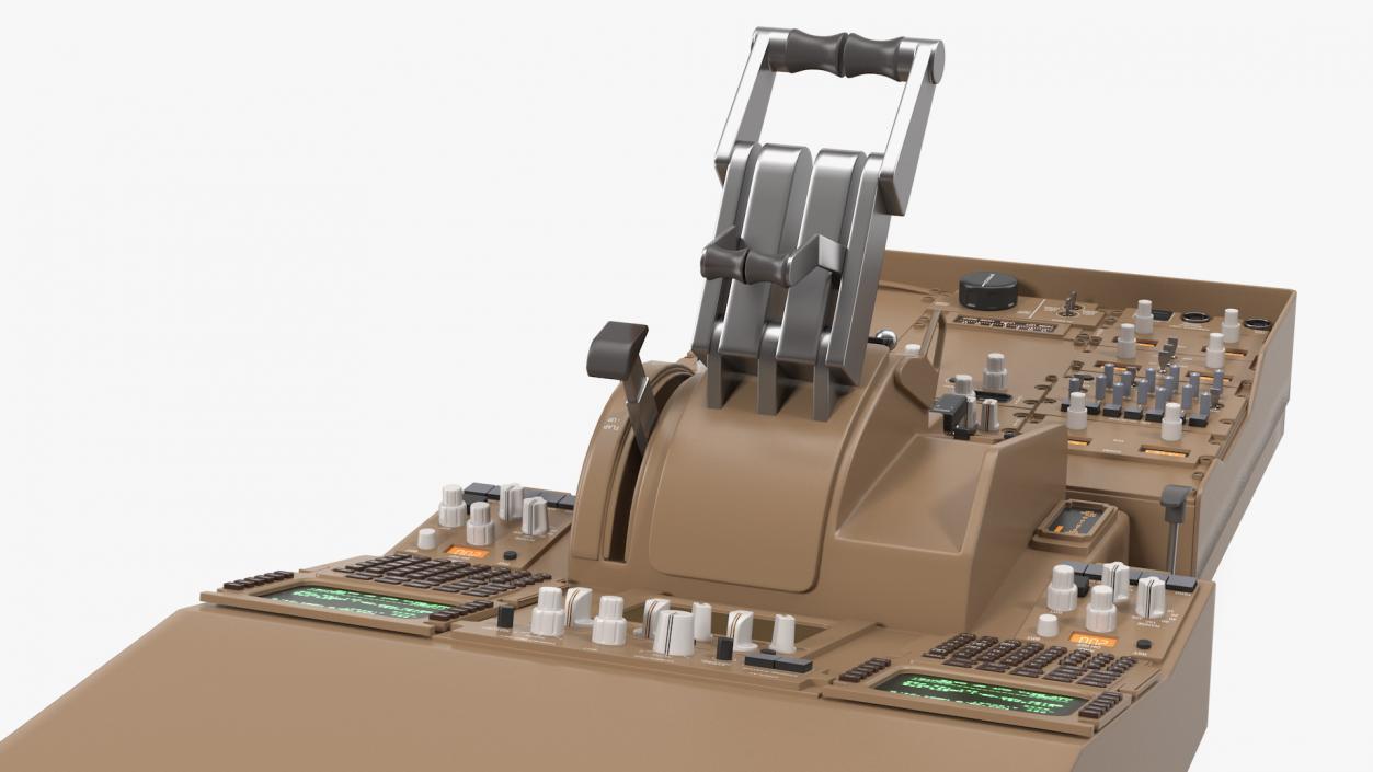 Throttle Control Panel 3D