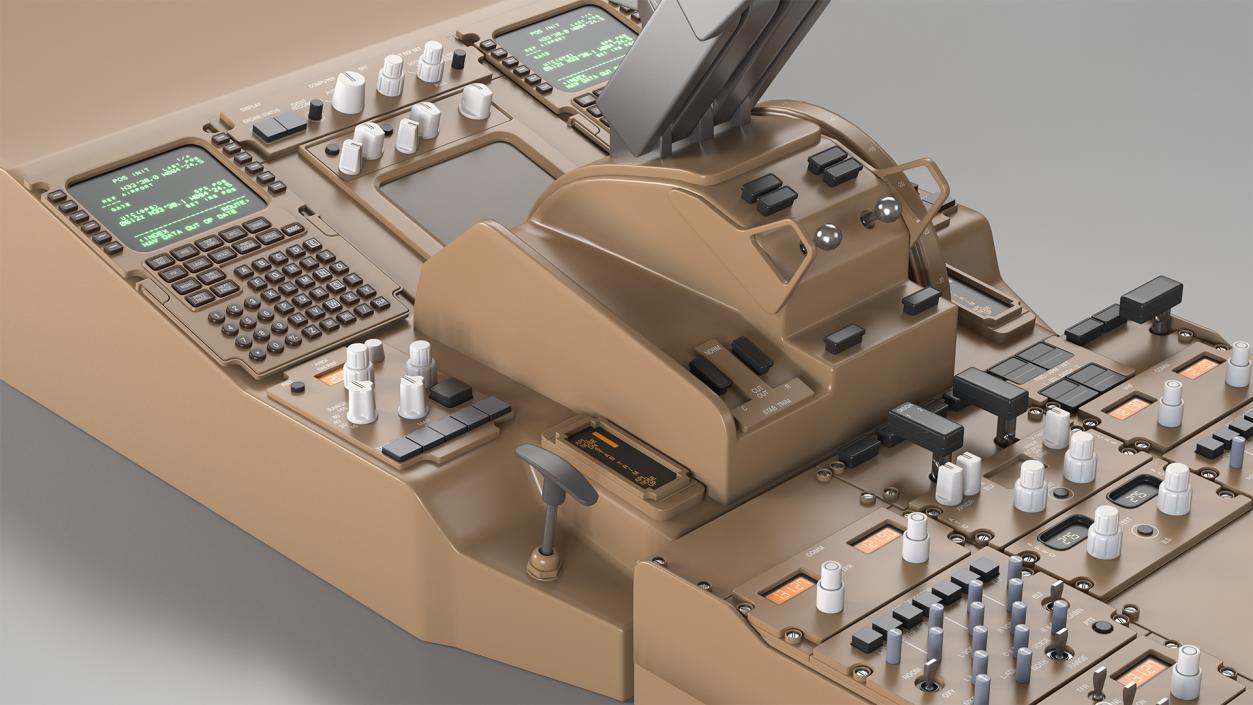 Throttle Control Panel 3D