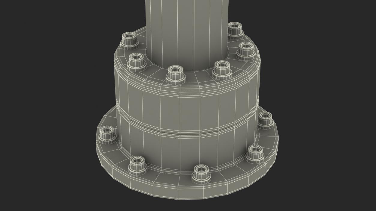 SAR Radio Direction Finder Antenna 3D model