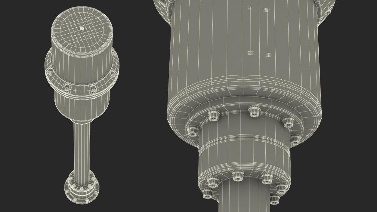 SAR Radio Direction Finder Antenna 3D model