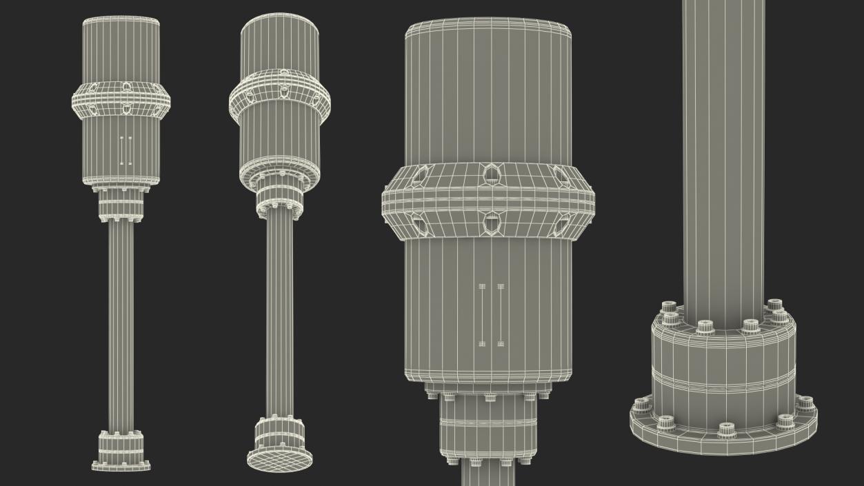 SAR Radio Direction Finder Antenna 3D model