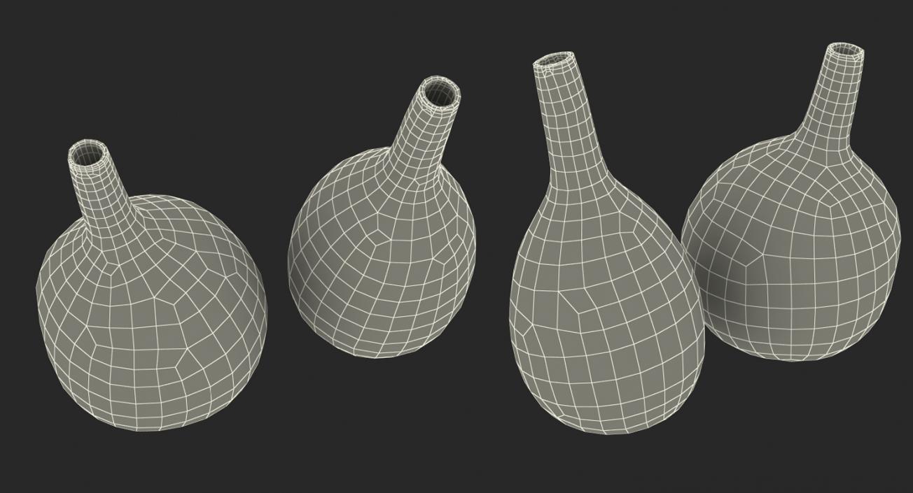 3D model Gourd Containers Set