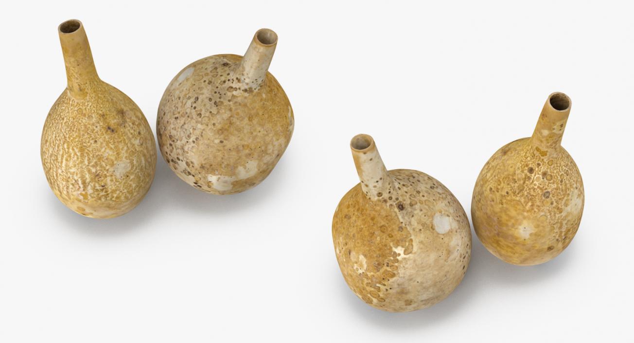 3D model Gourd Containers Set