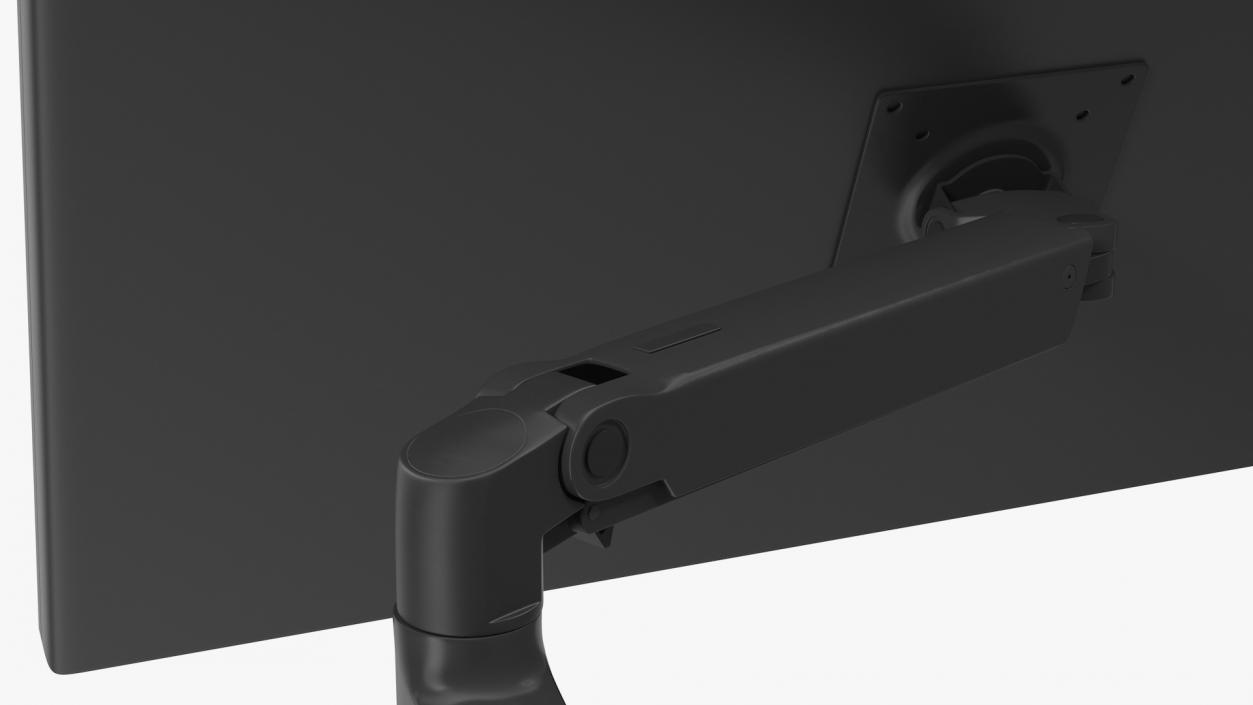 Mount Monitor Arm Generic Rigged 3D