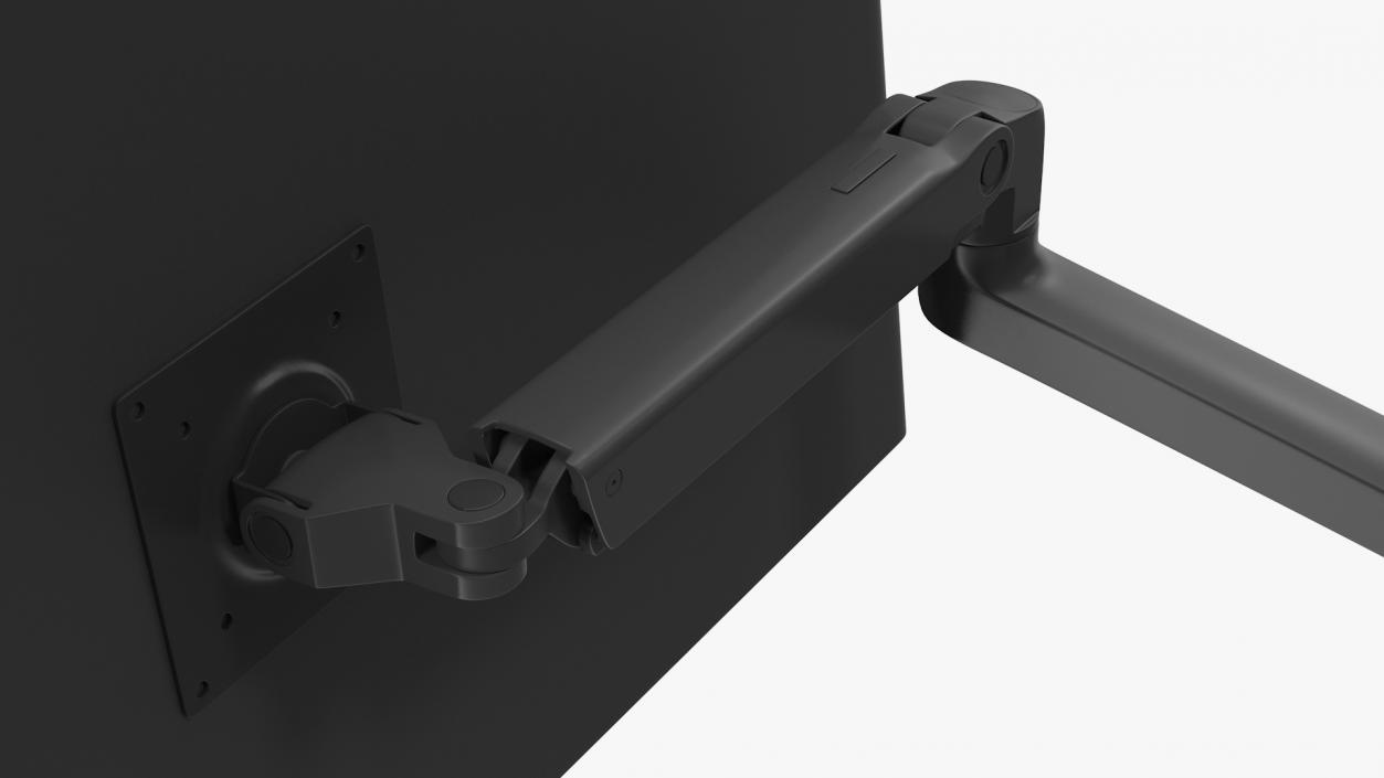 Mount Monitor Arm Generic Rigged 3D