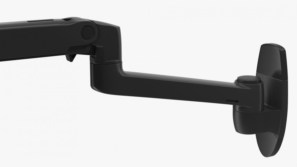 Mount Monitor Arm Generic Rigged 3D