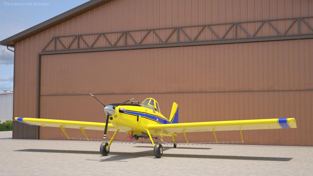 3D Air Tractor AT 502B Hangar