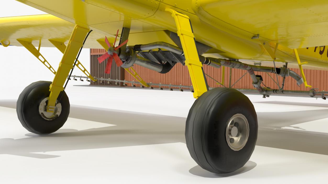 3D Air Tractor AT 502B Hangar