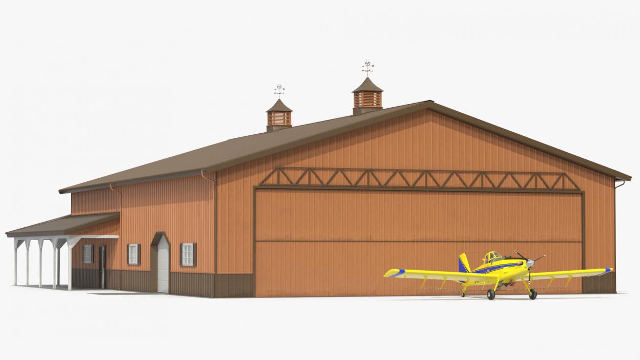 3D Air Tractor AT 502B Hangar