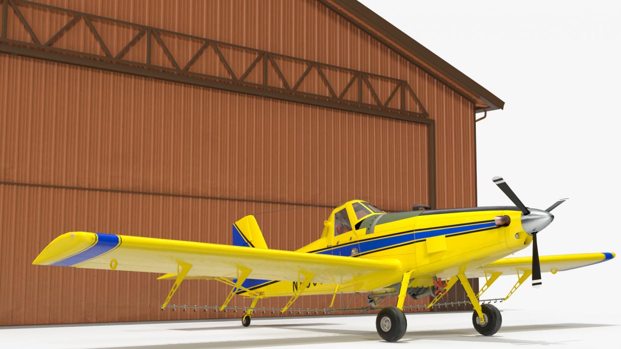 3D Air Tractor AT 502B Hangar