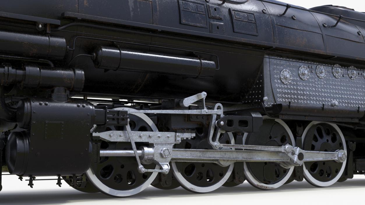 3D model Worn Locomotive