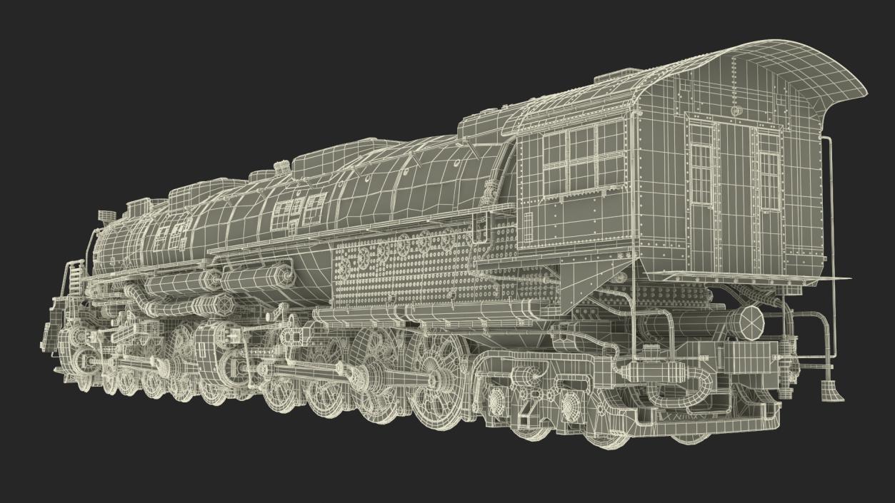 3D model Worn Locomotive