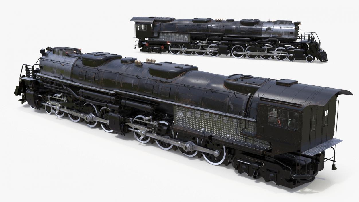 3D model Worn Locomotive