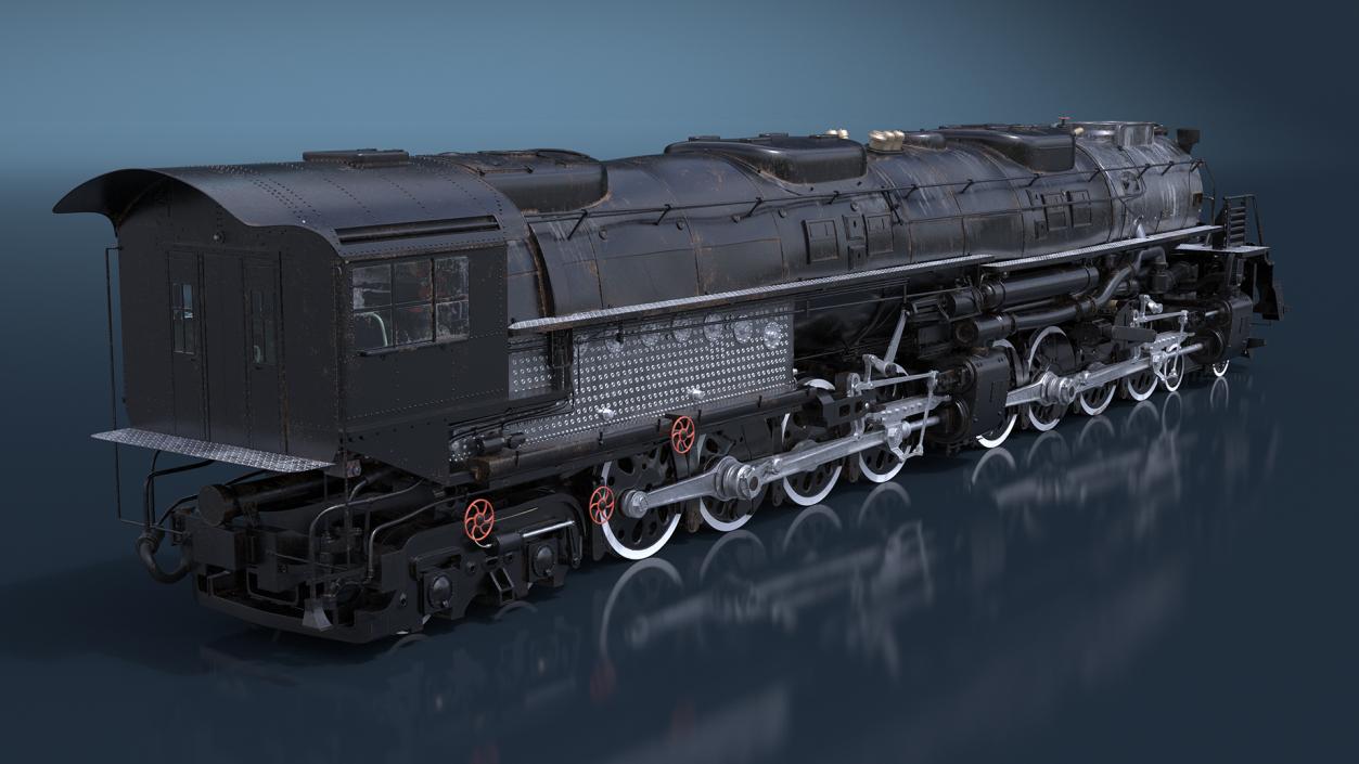 3D model Worn Locomotive