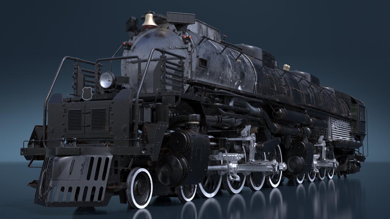 3D model Worn Locomotive