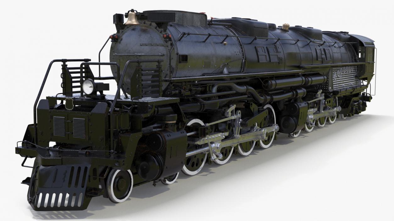 3D model Worn Locomotive